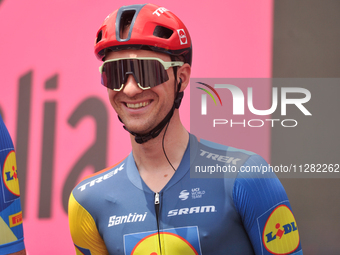 Jasper Stuyven of Belgium and Team Lidl - Trek prior to the 107th Giro d'Italia 2024, Stage 12, a 193km stage from Martinsicuro to Fano is s...