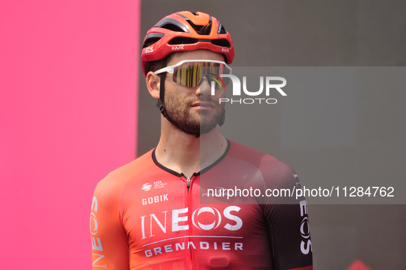 Filippo Ganna of Italy and Team INEOS Grenadiers prior to the 107th Giro d'Italia 2024, Stage 12, a 193km stage from Martinsicuro to Fano is...