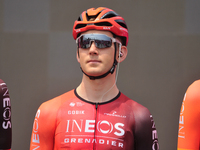 Magnus Sheffield of The United States and Team INEOS Grenadiers prior to the 107th Giro d'Italia 2024, Stage 12, a 193km stage from Martinsi...