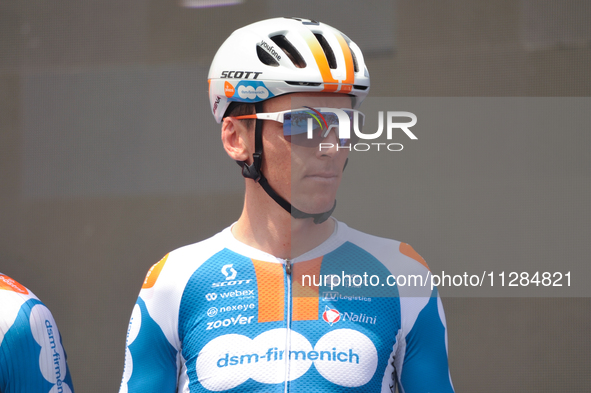 Romain Bardet of France and Team dsm-firmenich PostNL prior to the 107th Giro d'Italia 2024, Stage 12, a 193km stage from Martinsicuro to Fa...