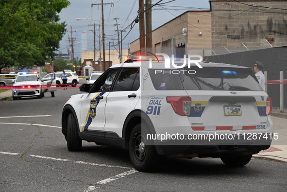 Philadelphia Police are guarding the crime scene. A 50-year-old male is dead after being shot multiple times in Philadelphia, Pennsylvania,...