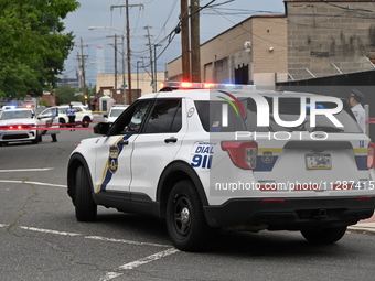 Philadelphia Police are guarding the crime scene. A 50-year-old male is dead after being shot multiple times in Philadelphia, Pennsylvania,...