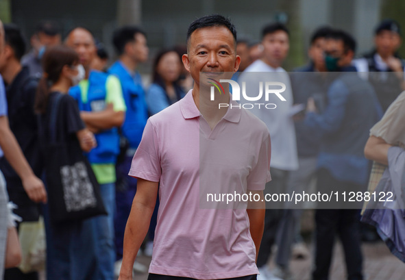 Former Hong Kong lawmaker Raymond Chan is being found guilty of ''conspiracy to commit subversion''., in Hong Kong, China, on May 30, 2024. 