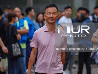 Former Hong Kong lawmaker Raymond Chan is being found guilty of ''conspiracy to commit subversion''., in Hong Kong, China, on May 30, 2024....