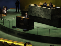 Iranian Ambassador to the United Nations Saeed Iravani offers a tribute to Seyyed Ebrahim Raisi the late President of the Islamic Republic o...