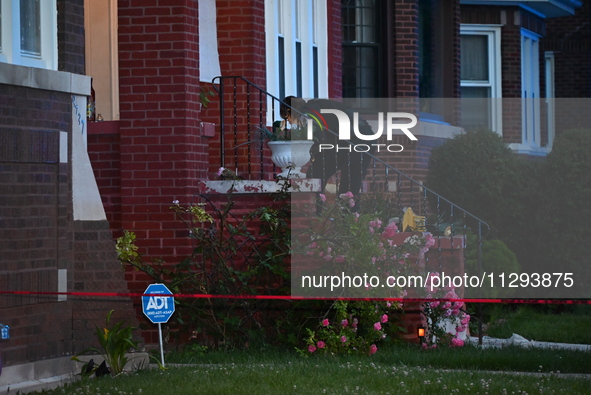 A 41-year-old male victim is being shot multiple times and killed in Chicago, Illinois, United States, on May 31, 2024. At approximately 7:0...