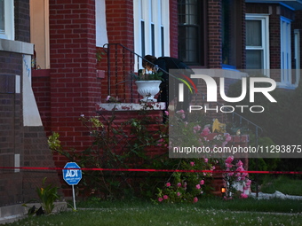 A 41-year-old male victim is being shot multiple times and killed in Chicago, Illinois, United States, on May 31, 2024. At approximately 7:0...