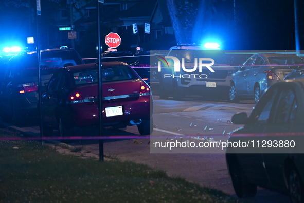 A 41-year-old male victim is being shot multiple times and killed in Chicago, Illinois, United States, on May 31, 2024. At approximately 7:0...