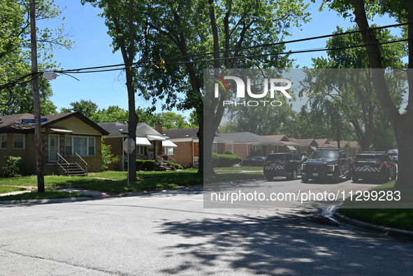 Police vehicles are staging at a residence listed to Mayor of Dolton, Illinois, Tiffany Henyard. Police presence from the Village of Dolton...