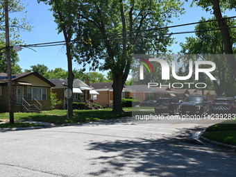 Police vehicles are staging at a residence listed to Mayor of Dolton, Illinois, Tiffany Henyard. Police presence from the Village of Dolton...