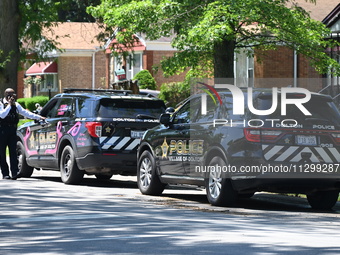 Police vehicles are staging at a residence listed to Mayor of Dolton, Illinois, Tiffany Henyard. Police presence from the Village of Dolton...