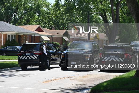 Police vehicles are staging at a residence listed to Mayor of Dolton, Illinois, Tiffany Henyard. Police presence from the Village of Dolton...