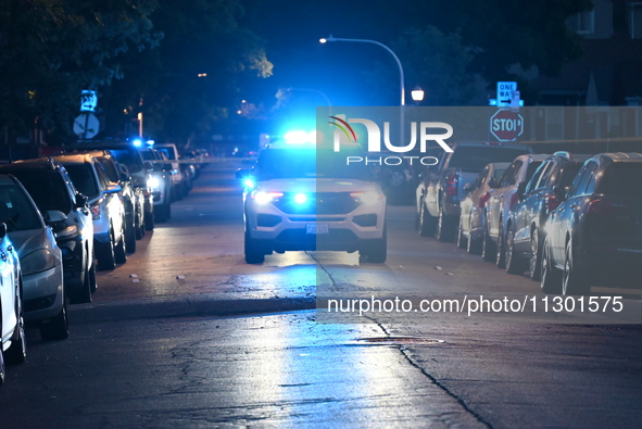 Chicago Police are present at the crime scene. A 26-year-old victim is being shot in the face and is getting a graze wound to the neck in Ch...