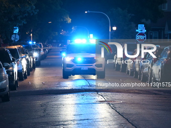 Chicago Police are present at the crime scene. A 26-year-old victim is being shot in the face and is getting a graze wound to the neck in Ch...