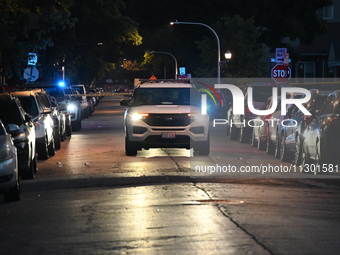 Chicago Police are present at the crime scene. A 26-year-old victim is being shot in the face and is getting a graze wound to the neck in Ch...