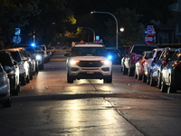 Chicago Police are present at the crime scene. A 26-year-old victim is being shot in the face and is getting a graze wound to the neck in Ch...