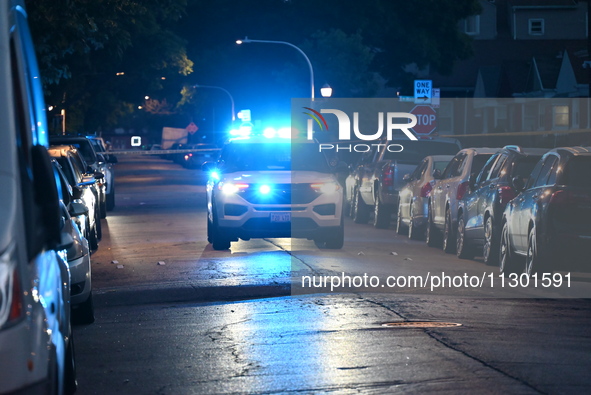 Chicago Police are present at the crime scene. A 26-year-old victim is being shot in the face and is getting a graze wound to the neck in Ch...