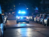 Chicago Police are present at the crime scene. A 26-year-old victim is being shot in the face and is getting a graze wound to the neck in Ch...