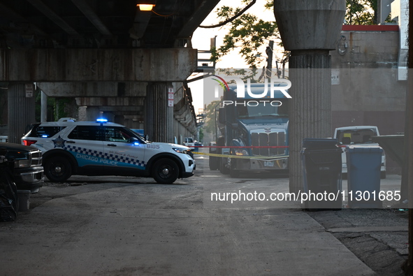 A 39-year-old male is being shot in the head and is in critical condition in Chicago, Illinois, United States, on June 3, 2024. On Monday mo...