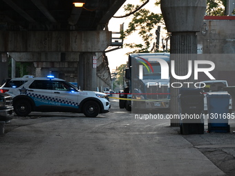 A 39-year-old male is being shot in the head and is in critical condition in Chicago, Illinois, United States, on June 3, 2024. On Monday mo...