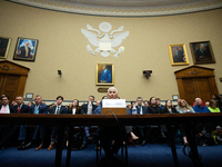 Dr. Anthony Fauci, former Director of the National Institute of Allergy and Infectious Diseases, testifies before the House Select Committee...