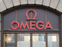 An OMEGA Watch store is operating in Shanghai, China, on June 4, 2024. (