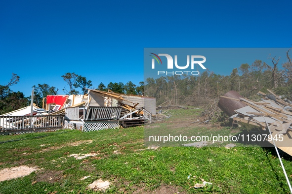 Tornado damage is being seen following the EF-3, EF-2, and EF-1 tornadoes that are impacting the city and local communities on Memorial Day...