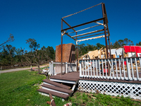 Tornado damage is being seen following the EF-3, EF-2, and EF-1 tornadoes that are impacting the city and local communities on Memorial Day...