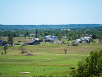 Tornado damage is being seen following the EF-3, EF-2, and EF-1 tornadoes that are impacting the city and local communities on Memorial Day...