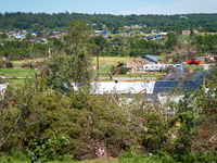 Tornado damage is being seen following the EF-3, EF-2, and EF-1 tornadoes that are impacting the city and local communities on Memorial Day...