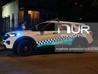 An unidentified male victim is being shot multiple times and is in critical condition in Chicago, Illinois, United States, on June 7, 2024....