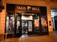 Two people are being shot at Taco Bell on N. Wabash Avenue in downtown Chicago, Illinois, United States, on June 8, 2024. At approximately 1...