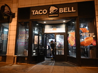 Two people are being shot at Taco Bell on N. Wabash Avenue in downtown Chicago, Illinois, United States, on June 8, 2024. At approximately 1...