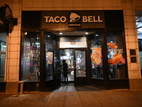 Two people are being shot at Taco Bell on N. Wabash Avenue in downtown Chicago, Illinois, United States, on June 8, 2024. At approximately 1...