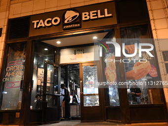 Two people are being shot at Taco Bell on N. Wabash Avenue in downtown Chicago, Illinois, United States, on June 8, 2024. At approximately 1...