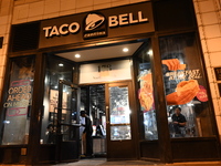 Two people are being shot at Taco Bell on N. Wabash Avenue in downtown Chicago, Illinois, United States, on June 8, 2024. At approximately 1...