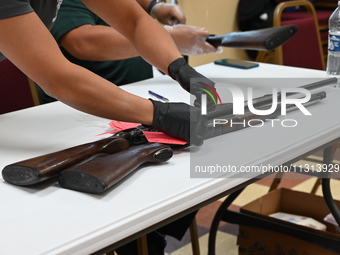 The Chicago Police Department is hosting a Gun Turn-In event at Compassion Baptist Church in the Calumet Heights neighborhood of Chicago, Il...