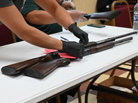 The Chicago Police Department is hosting a Gun Turn-In event at Compassion Baptist Church in the Calumet Heights neighborhood of Chicago, Il...