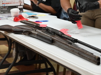 The Chicago Police Department is hosting a Gun Turn-In event at Compassion Baptist Church in the Calumet Heights neighborhood of Chicago, Il...