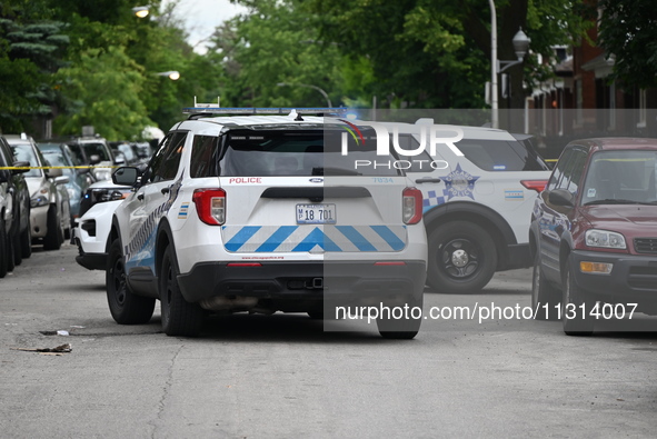 A 24-year-old male victim is in critical condition after being shot multiple times in Chicago, Illinois, United States, on June 8, 2024. At...