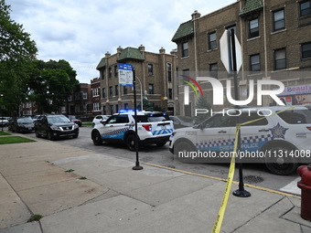 A 24-year-old male victim is in critical condition after being shot multiple times in Chicago, Illinois, United States, on June 8, 2024. At...