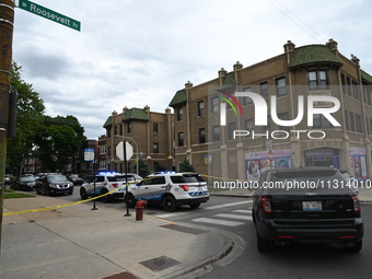 A 24-year-old male victim is in critical condition after being shot multiple times in Chicago, Illinois, United States, on June 8, 2024. At...