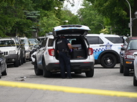 A 24-year-old male victim is in critical condition after being shot multiple times in Chicago, Illinois, United States, on June 8, 2024. At...