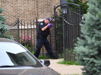 A 24-year-old male victim is in critical condition after being shot multiple times in Chicago, Illinois, United States, on June 8, 2024. At...