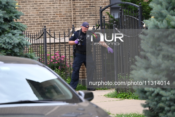 A 24-year-old male victim is in critical condition after being shot multiple times in Chicago, Illinois, United States, on June 8, 2024. At...