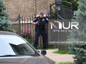 A 24-year-old male victim is in critical condition after being shot multiple times in Chicago, Illinois, United States, on June 8, 2024. At...