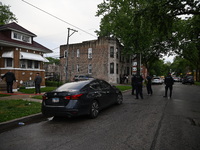 An unidentified male victim is being shot and killed in Chicago, Illinois, United States, on June 8, 2024. At approximately 5:14 p.m., Satur...