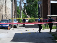 A 36-year-old male victim is being shot multiple times and killed in Chicago, Illinois, United States, on June 9, 2024. At approximately 8:3...