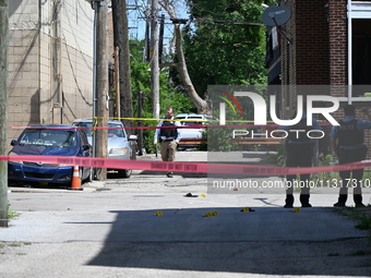 A 36-year-old male victim is being shot multiple times and killed in Chicago, Illinois, United States, on June 9, 2024. At approximately 8:3...