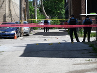 A 36-year-old male victim is being shot multiple times and killed in Chicago, Illinois, United States, on June 9, 2024. At approximately 8:3...